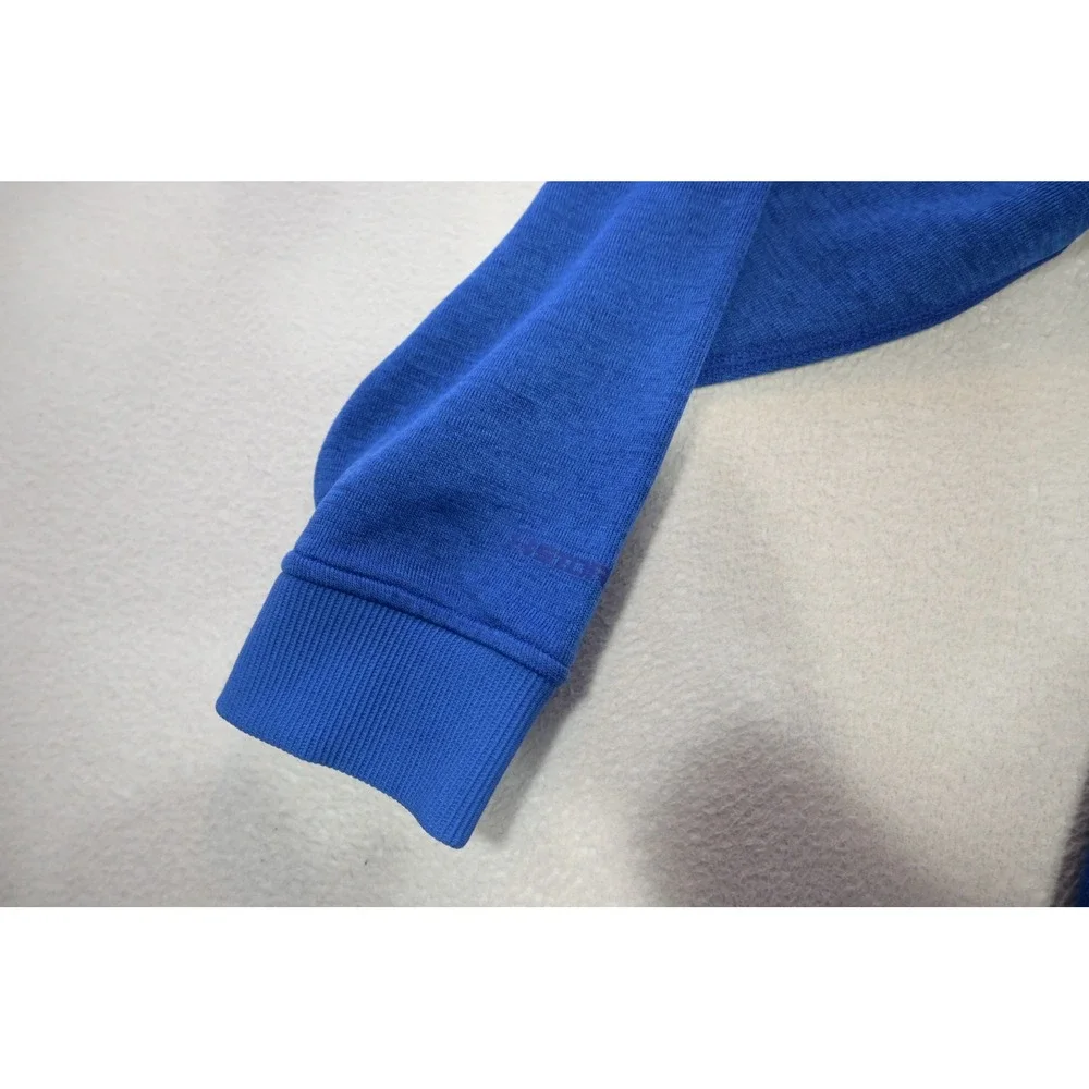 Under Armour 1/4 Zip Pullover Mens 2XL Blue Storm Heathered Active Good‎
